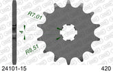 Pignone AFAM 24101-15 passo 420 KAWASAKI AR 80 1981  -1989